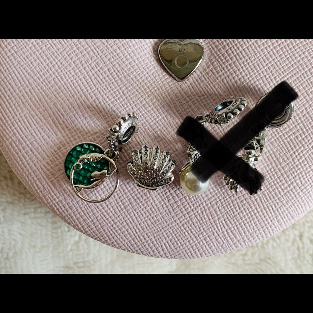 SALE New Pandora Disney Ariel Theme Charms